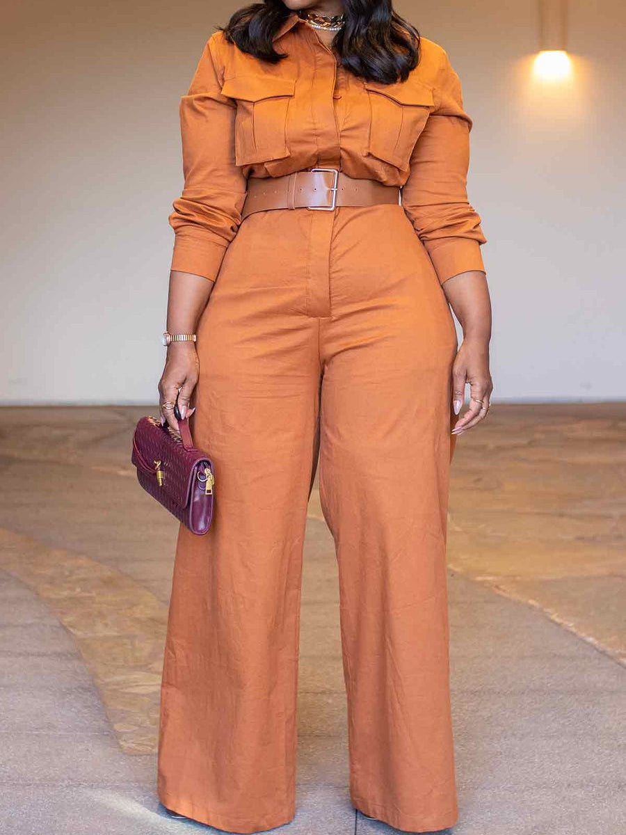 Belted Utility Jumper