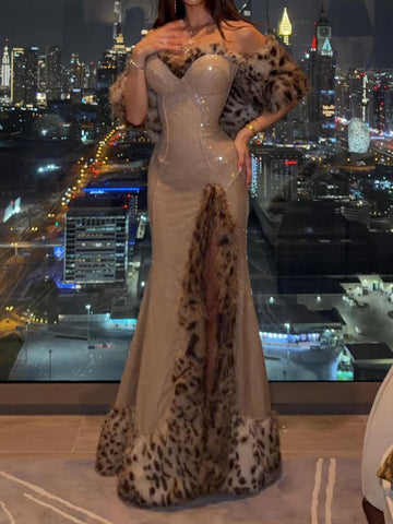 Leopard Print Muse Dress