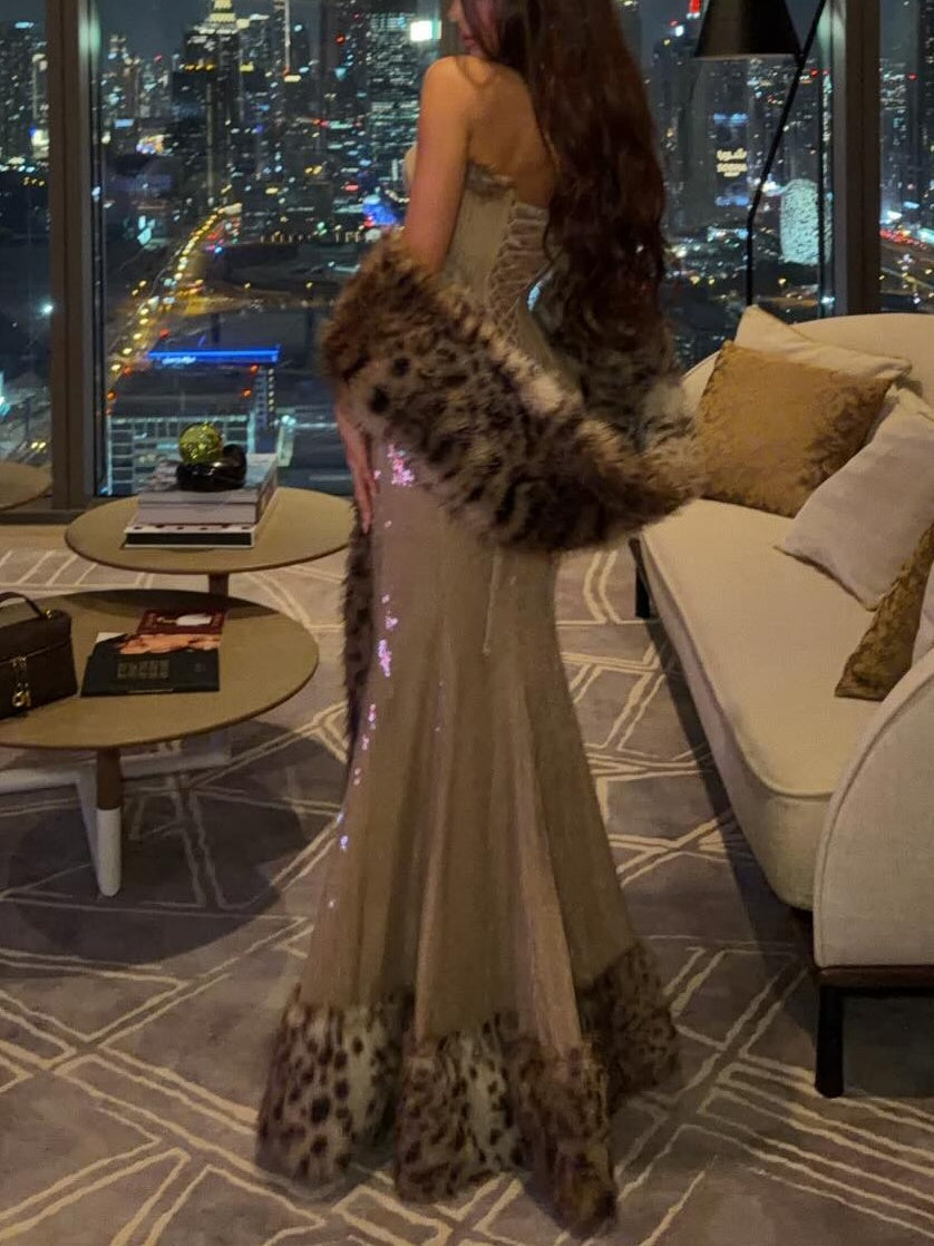 Leopard Print Muse Dress