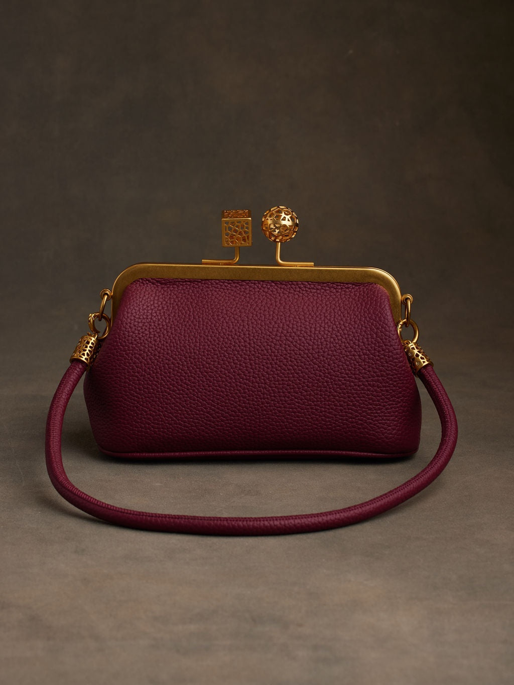 Medium/Mini Kiss Lock Clutch