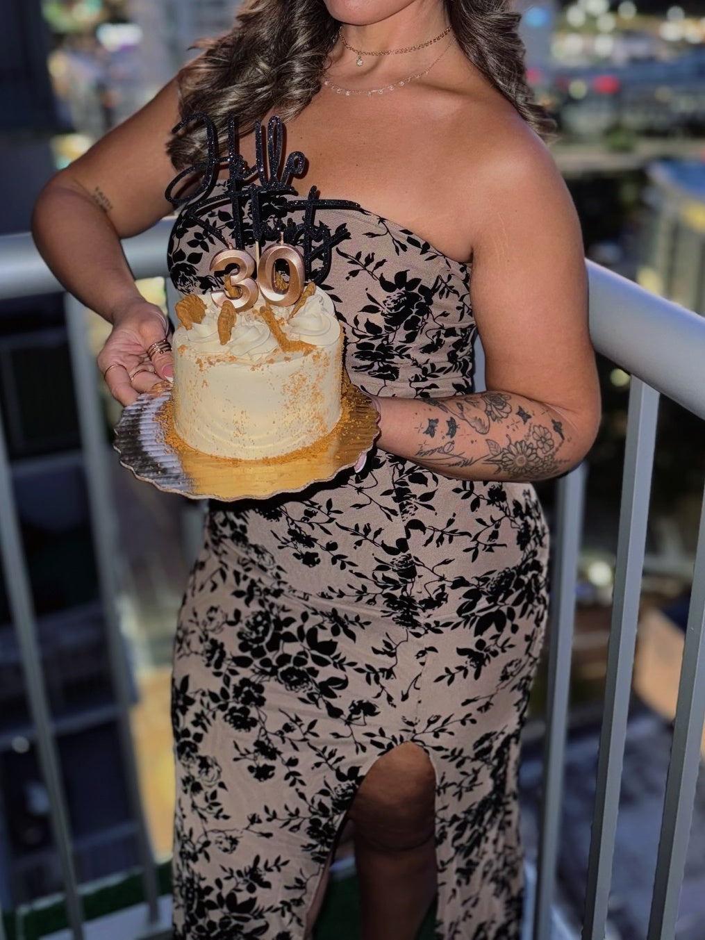 Sweet Obsession Strapless Midi Dress