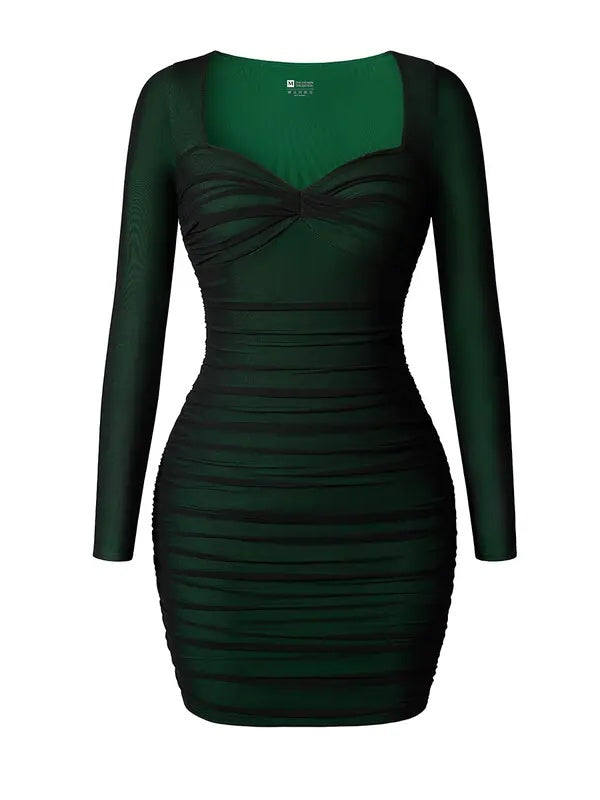 Elegant Bodycon Mini Dress