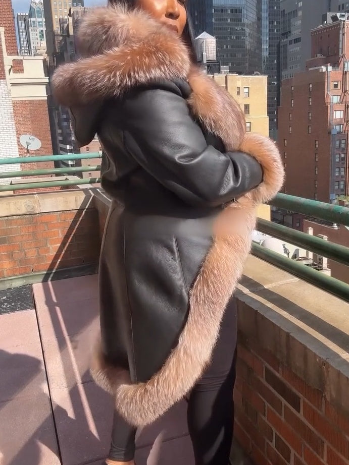 Plush Leather Jacket